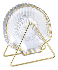 Modern Luxury Multi-Section Snack & Fruit Serving Tray Set