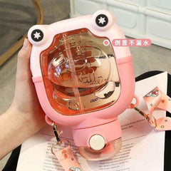 Kids Cute Bear Plastic Water Sipper Bottle – 1000ml