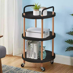 3-Layer Moveable Storage Cart — Multi-Purpose Kitchen & Home Trolley