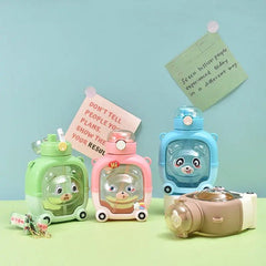 Kids Cute Bear Plastic Water Sipper Bottle – 1000ml