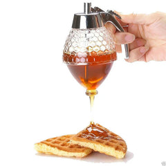 Honey Dispenser with Stand and Stopper