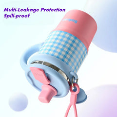 600ml Stainless Steel Kids Thermos with Handle