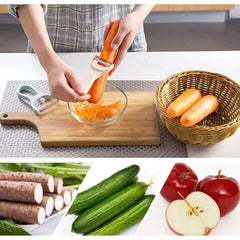 Slicer 2 in 1 Multifunctional Great for All Types of Vegetable and Fruit Peeler 2 Sets