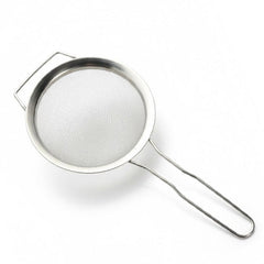 Stainless Steel Fine Mesh Strainer โ Professional Kitchen Sieve for Flour, Oil, Quinoa & Pasta (Large Size)