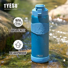 Tyeso Stainless Steel Insulated Water Bottle โ 900ml