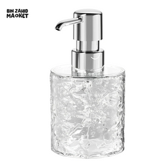 LUXURY TRANSPARENT SOAP DISPENSER BOTTLE – REUSABLE HAND PUMP FOR SHOWER GEL SHAMPOO & LIQUID SOAP
