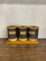 modern ceramic kitchen canister set 2
