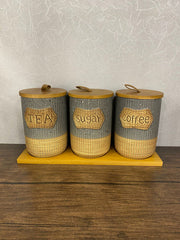 modern ceramic kitchen canister set 4