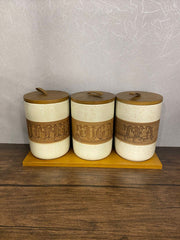 modern ceramic kitchen canister set 1