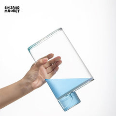 TRANSPARENT LIQUID & POWDER DISPENSER – MULTI-PURPOSE STORAGE CONTAINER FOR LAUNDRY, CLEANING & KITCHEN USE WITH EASY POUR SPOUT