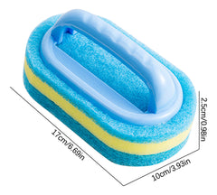 High Quality Plastic Handle Grip Cleaning Sponge Brush