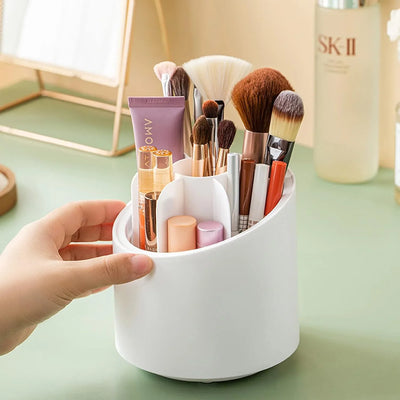 360 Degree Rotating Makeup Brush Holder
