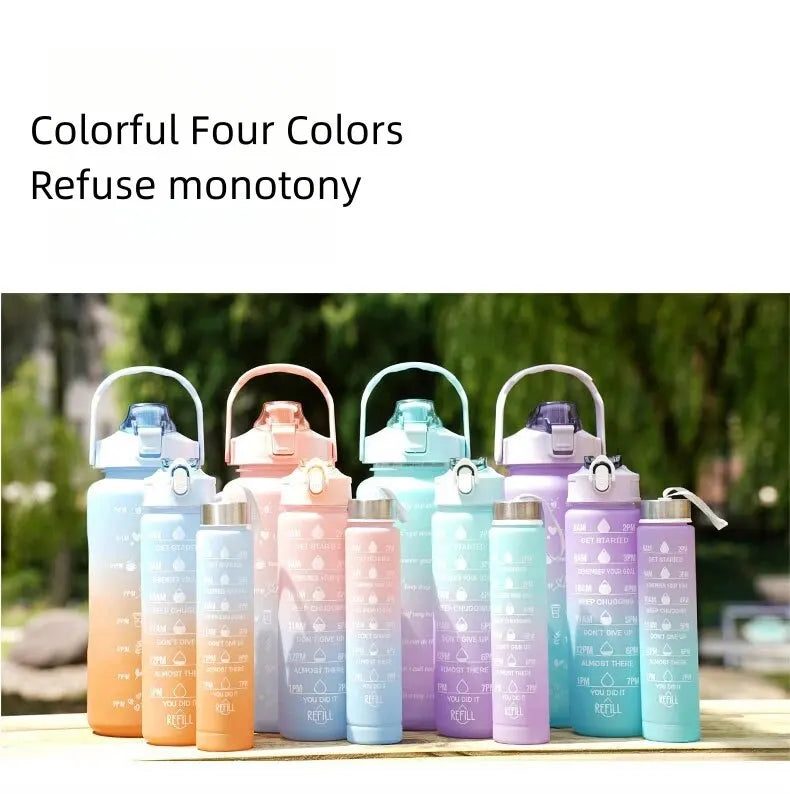 3 pcs Water Bottle Set