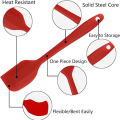 Luxury 5-Piece Silicone Baking Utensil Set – Heat-Resistant, Non-Stick, Premium Kitchen Tools