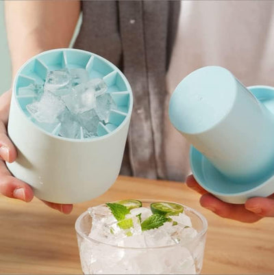 3D Silicone Mini Ice Cube Maker Cup