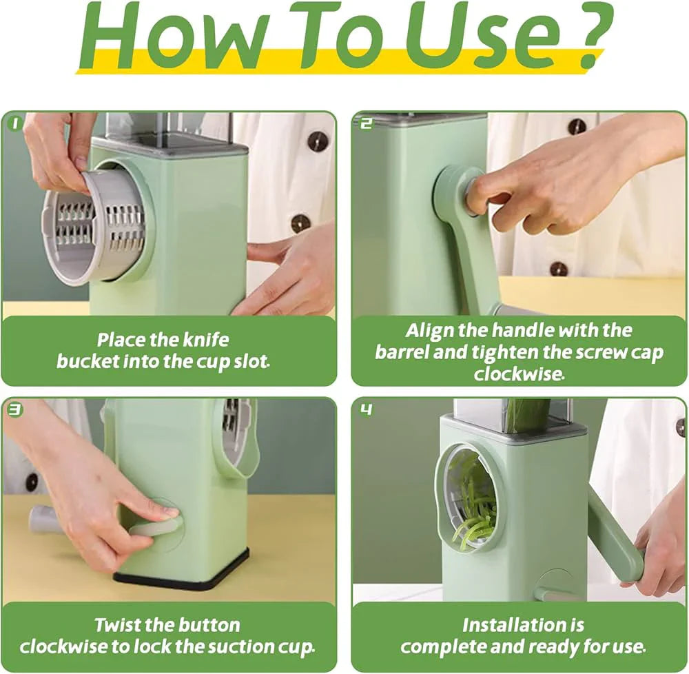 4 in 1 Multifunctional Vegetable Slicer