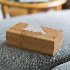 High Quality Bamboo Wooden Tissue Box