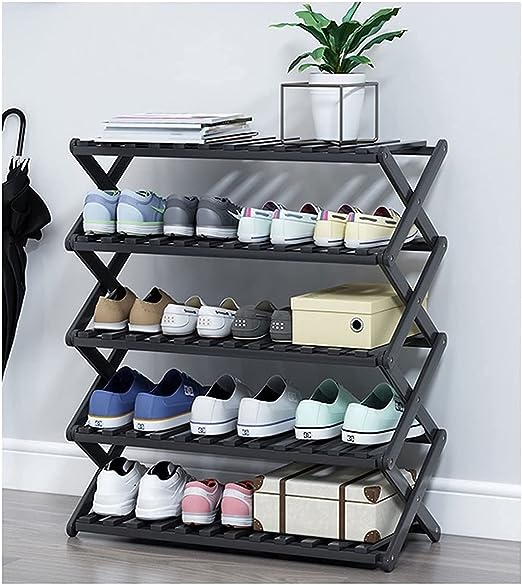 5 Layer Zigzag Shoe Rack