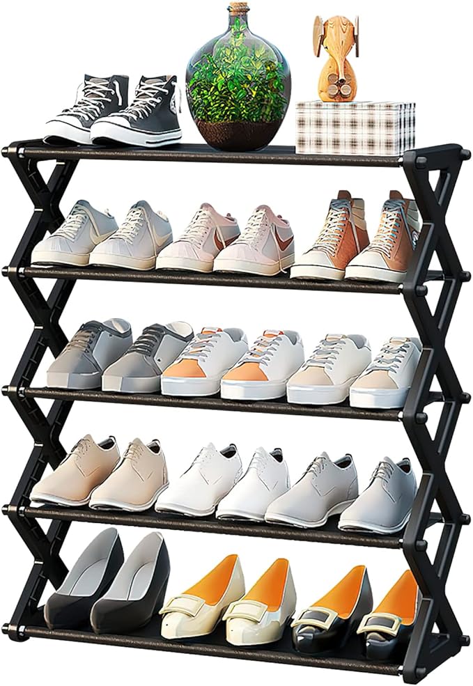 5 Layer Zigzag Shoe Rack