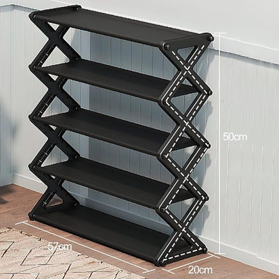 5 Layer Zigzag Shoe Rack