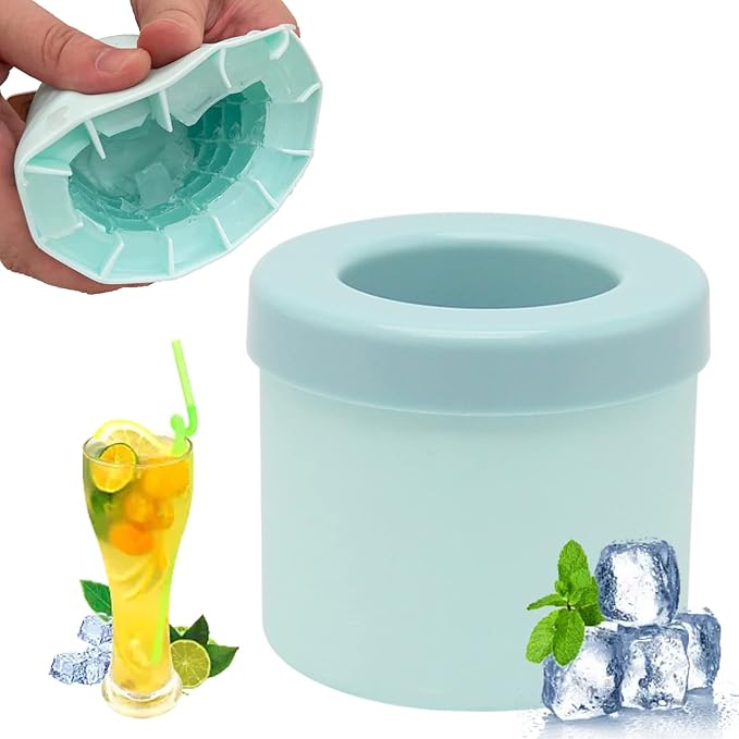3D Silicone Mini Ice Cube Maker Cup