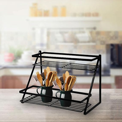 2-Tier Vanity & Spice Rack
