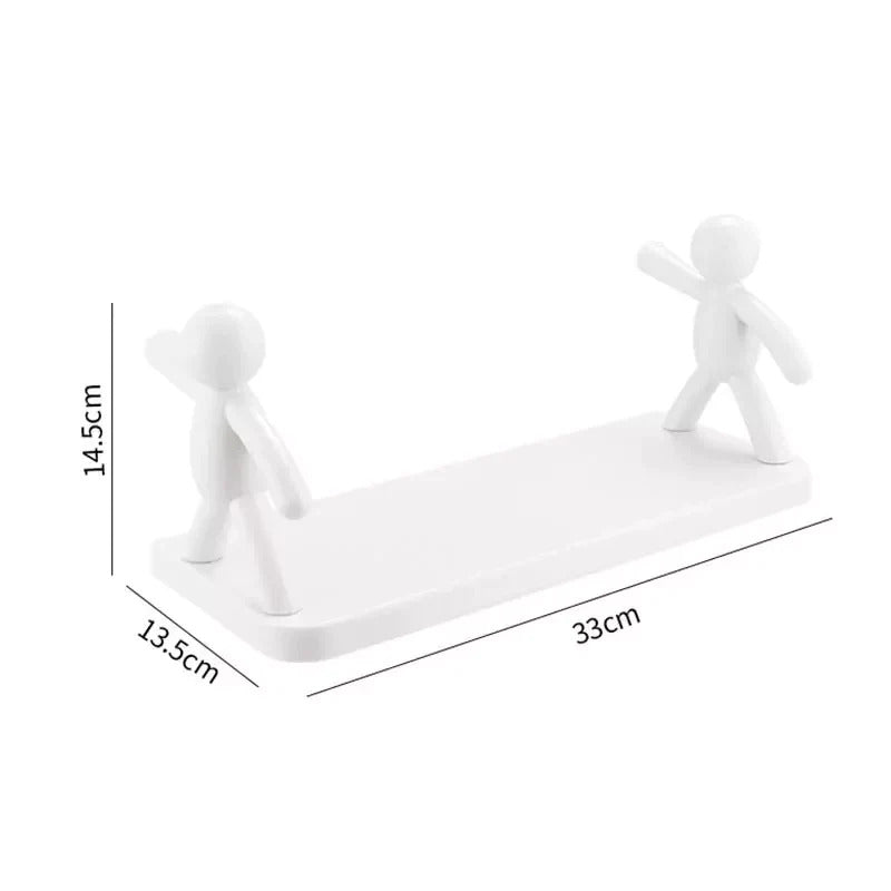 WALL-MOUNTED STORAGE SHELF