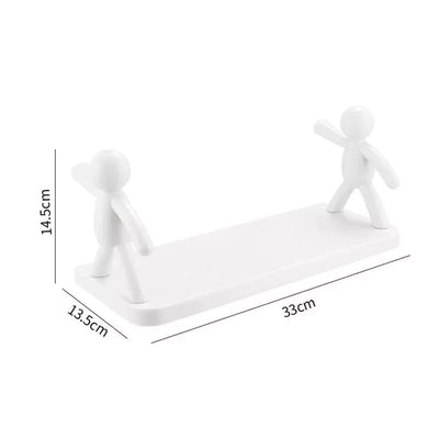 WALL-MOUNTED STORAGE SHELF