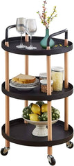 3-Layer Moveable Storage Cart — Multi-Purpose Kitchen & Home Trolley