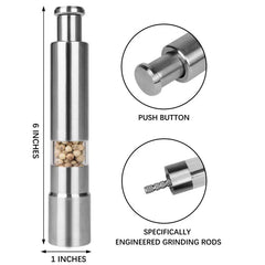 Spring Action Salt and Pepper Grinder