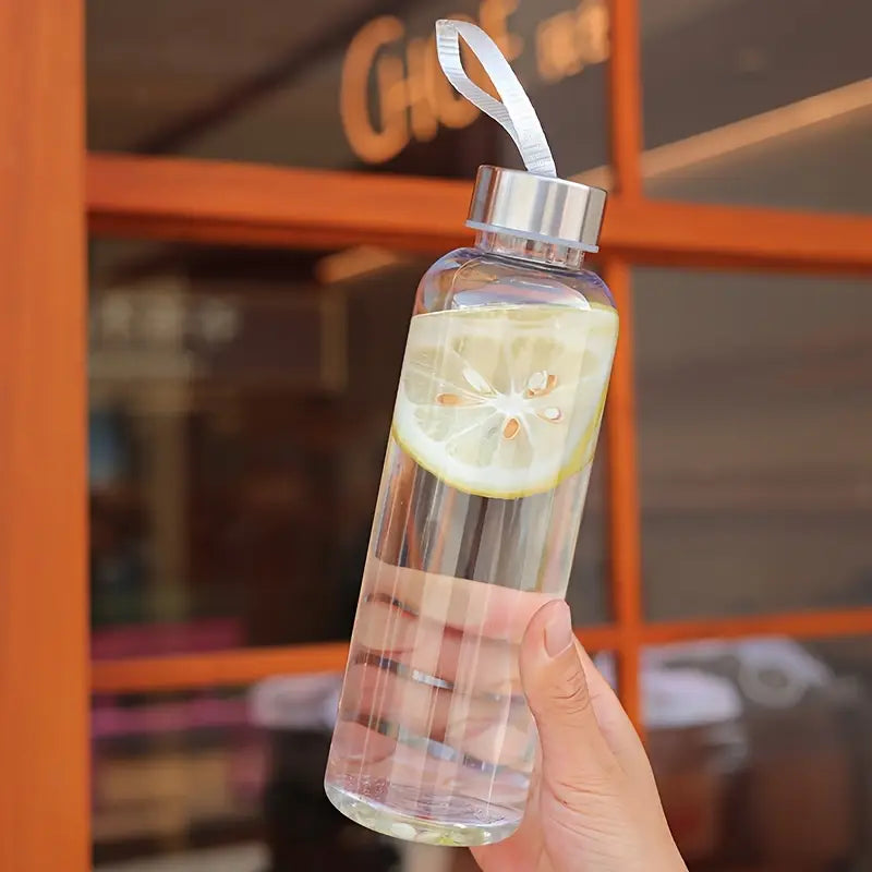 550ml Leakproof Fitness Water Bottle With Metal Cap