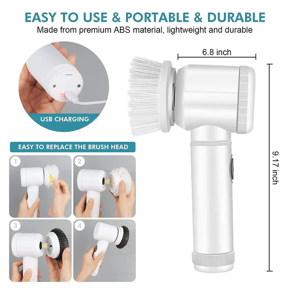 5 IN 1 ELECTRIC CLEANING BRUSH