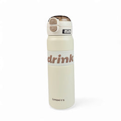 700ml DRINK Sports Water Bottle with Straw & Flip Lid