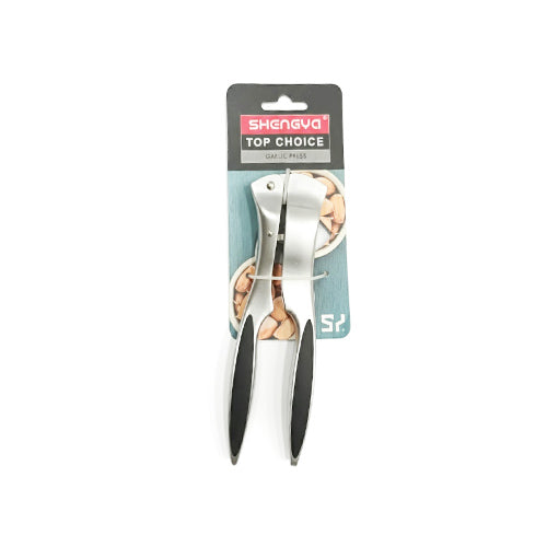 Shengya Heavy Duty Stainless Steel Garlic Press - Effortless Mincing