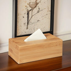 High Quality Bamboo Wooden Tissue Box