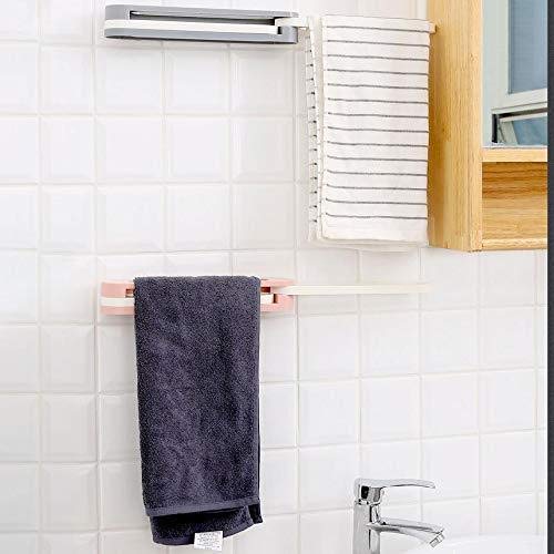 WALL MOUNTED FOLDABLE SHOE RACK AND TOWEL HOLDER (PACK OF 2)