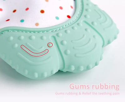 2 Pieces Baby Teether Gloves